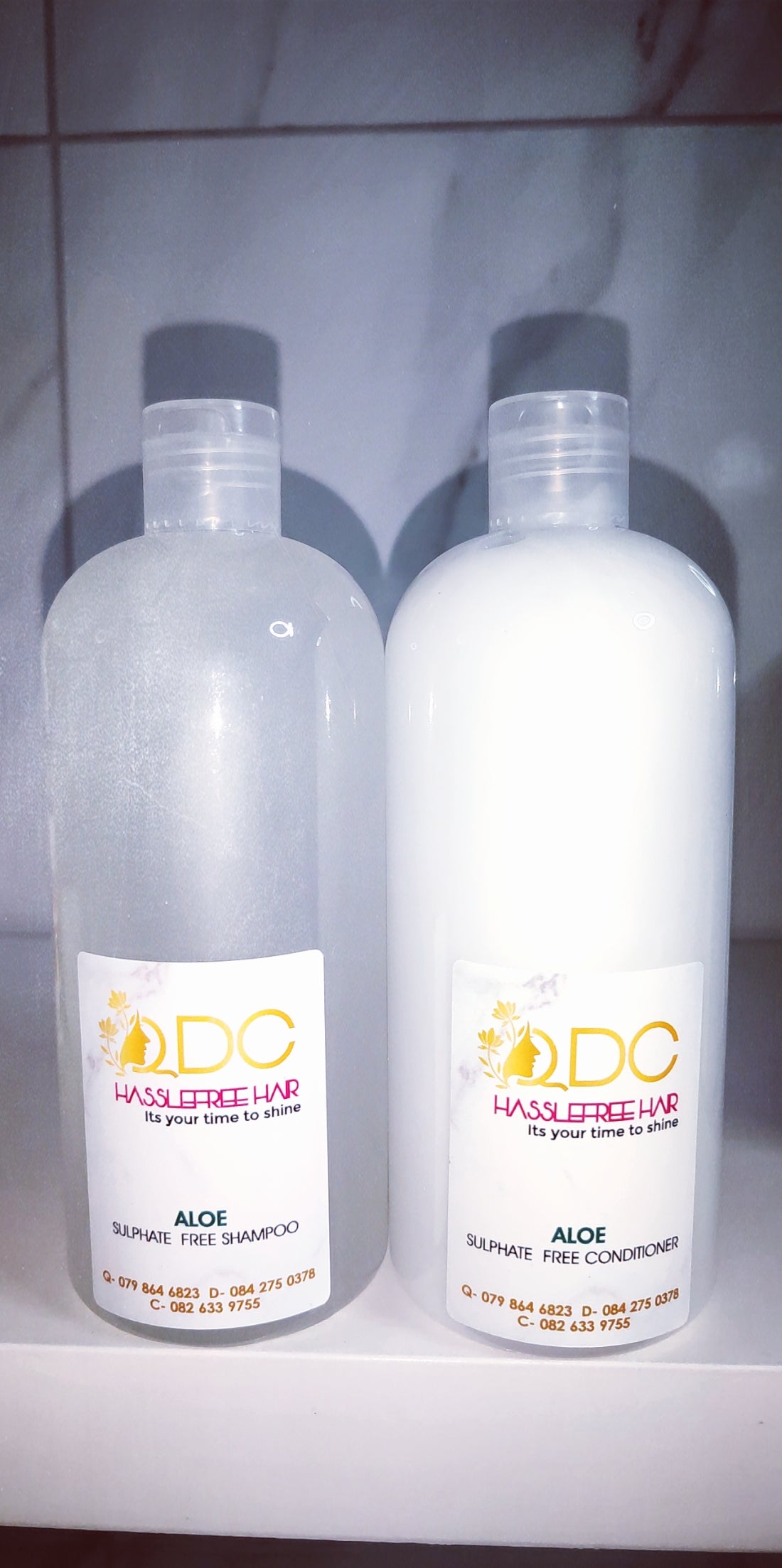 Aloe Shampoo & Conditioner 500ml Set